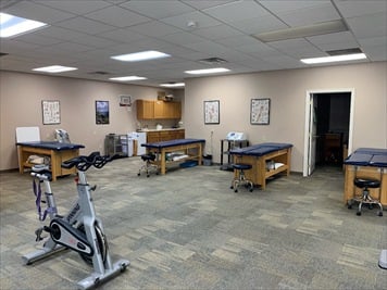 Physical Therapy treatment area
